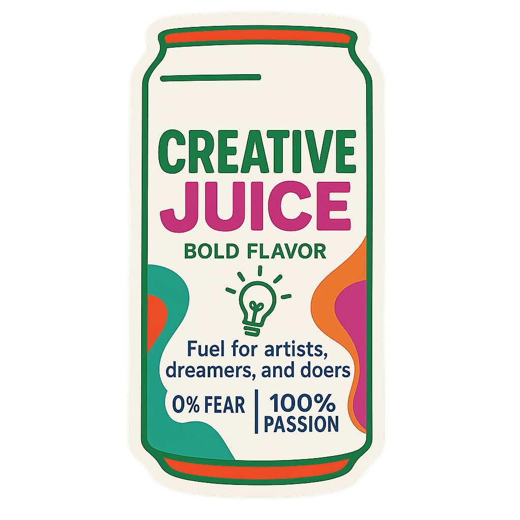 "Creative Juice" Sticker